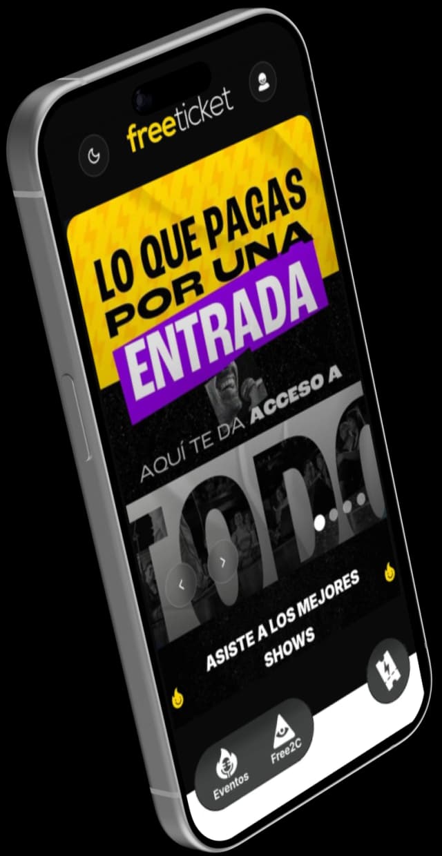 BOOM Stand-Up Bar app en tu teléfono