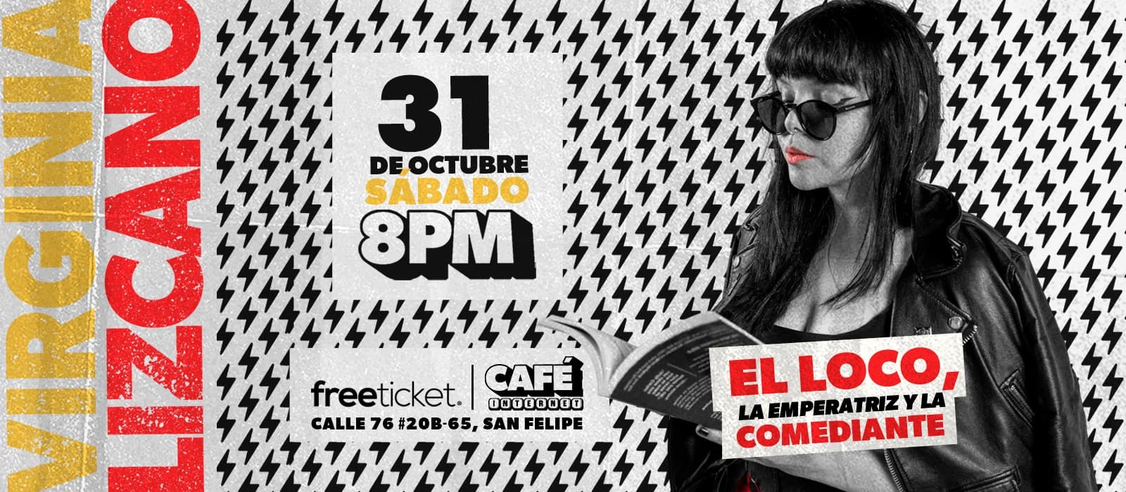 El loco, la emperatriz y la comediante.