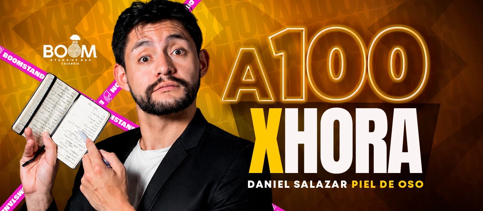 A 100 x HORA